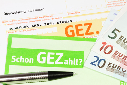 Rundfunkbeitrag ist rechtmäßig Zahlschein für Rundfunkgebühren